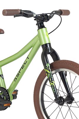 Превью Детский велосипед Велосипед ASPECT Smile 16 Зелёный (2025)